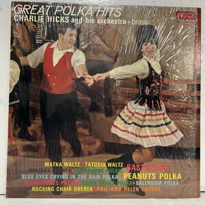 Charlie Hicks Great Polka Hits LP 1970s Goodwill Records